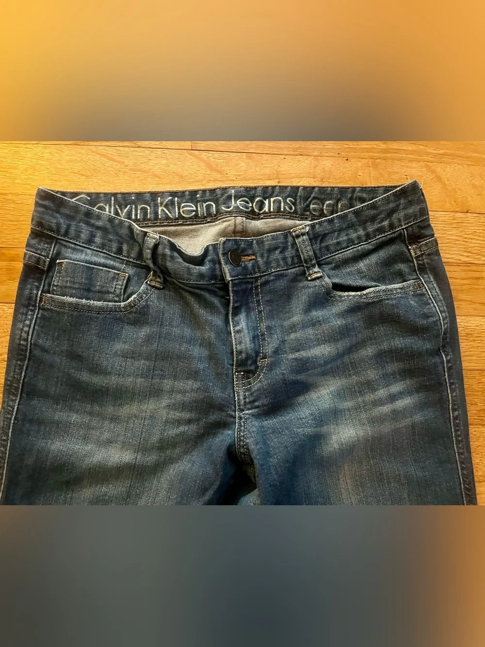 Calvin Klein Bootcut Jeans Sz 10 - Picture 5 of 6